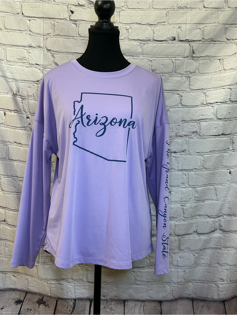 Lavender Arizona Long-Sleeve Graphic Jersey